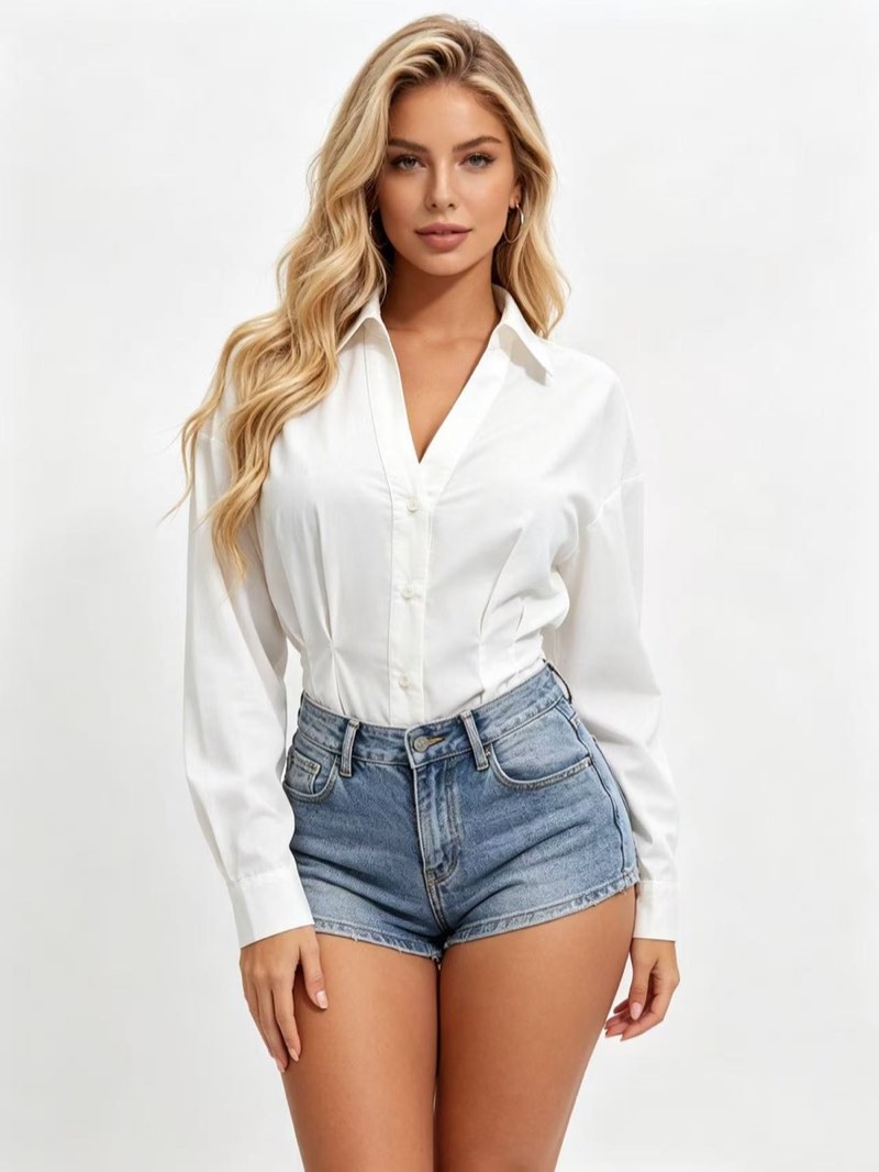 White shirt and blouse collection sample